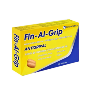FINALGRIP X 10 TAB (PARACETAMOL/CETIRIZINA/FENILEFRINA) (TABLETAS) (DROTAFARMA)