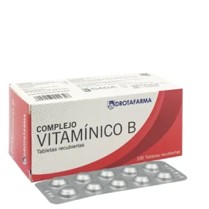 COMPLEJO VITAMINICO B X 10 TAB BLISTER (DROTAFARMA)