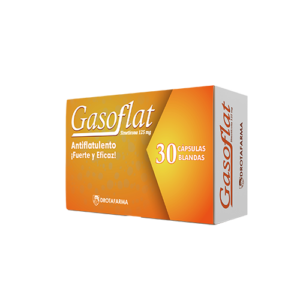 GASOFLAT 125MG X 30 CAP (SIMETICONA)(DROTAFARMA)
