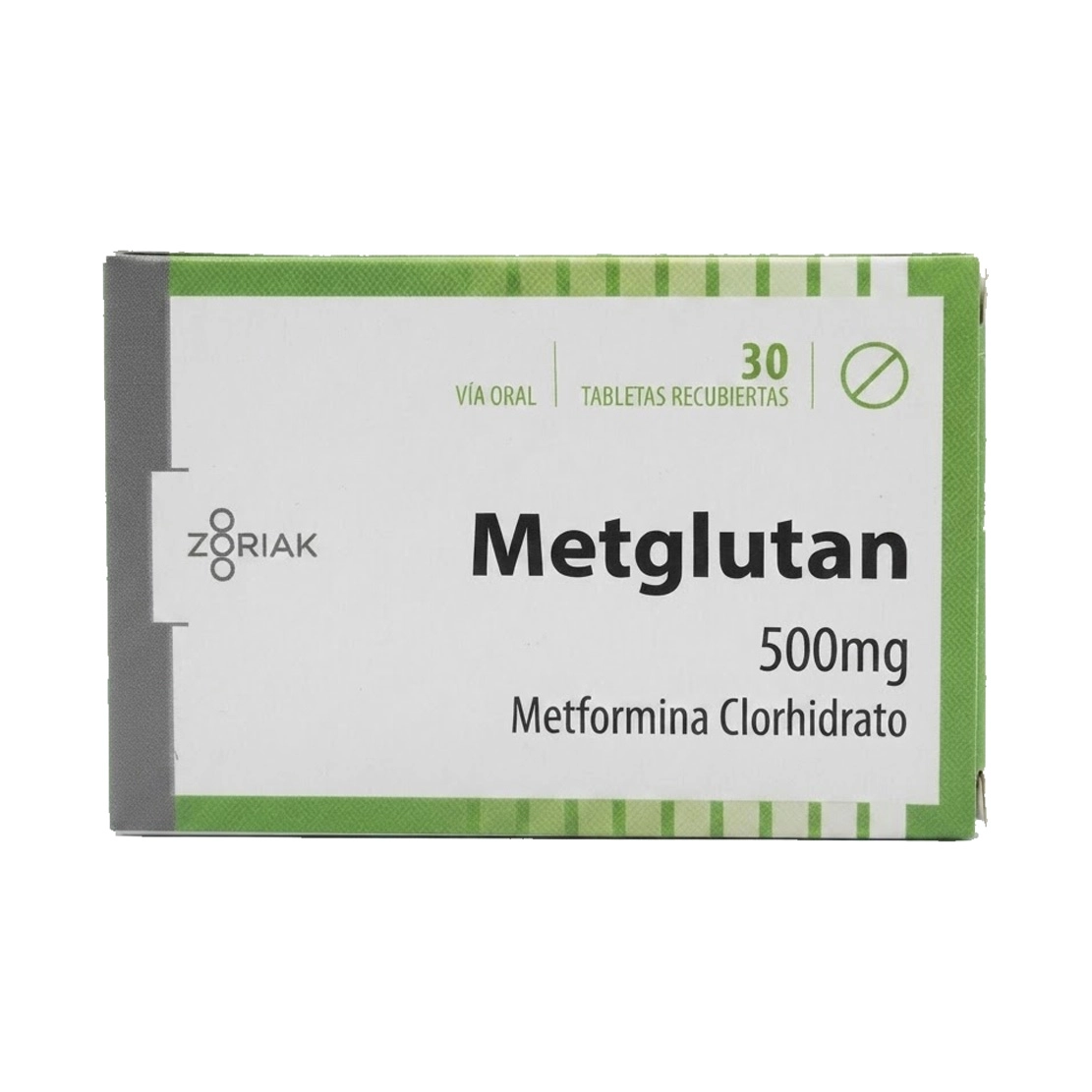 METGLUTAN 500 MG X 30 TAB (METFORMINA)(ZORIAK)