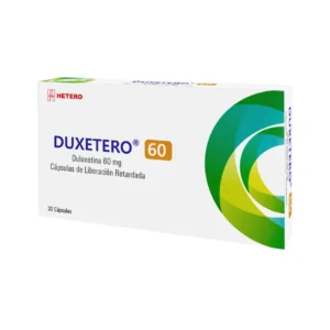 DUXETERO DULOXETINA 60MG X 30 CAP (HETERO)