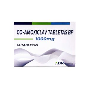 CO-AMOXICLAV 875MG/125MG X 14 TAB (AMOXICILINA-CLAVULANICO)(ADN)(TABLETAS)