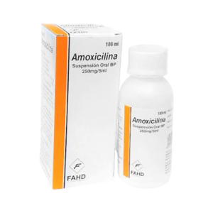 AMOXICILINA 250 ML / 5 ML SUSP ORAL (FAHD)