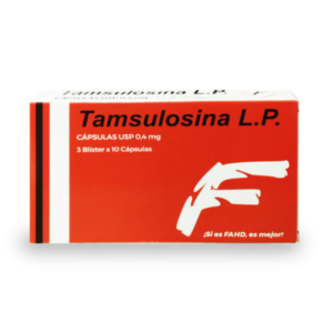 TAMSULOSINA L.P 0.4 MG X 30 CAP (FAHD)