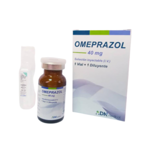 OMEPRAZOL 40MG AMP I.V ADN 1 VIAL+ 1 DILUYENTE