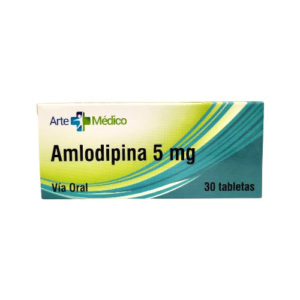 AMLODIPINO 5 MG X 30 TAB (ARTE MEDICO)