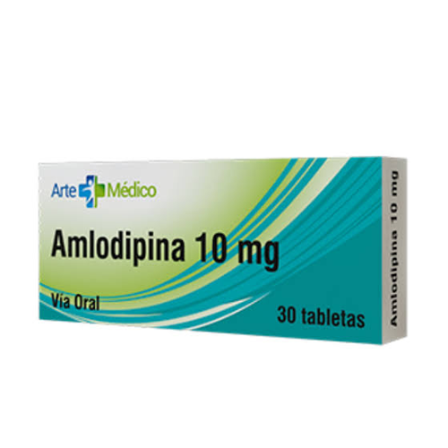 AMLODIPINA 10 MG X 30 TAB (ARTE MEDICO)