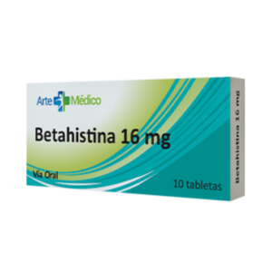 BETAHISTINA 16MG X 10 TAB (ARTE MEDICO)
