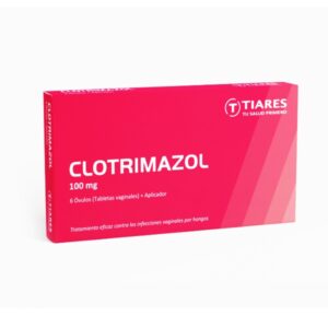CLOTRIMAZOL 100MG X 6 OV/TAB VAG (TIARES)(OVULOS)