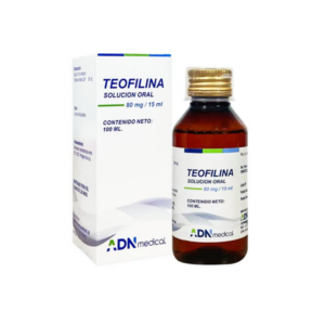 TEOFILINA SOLUCION ORAL  80/15ML 100ML (ADNMEDICAL)