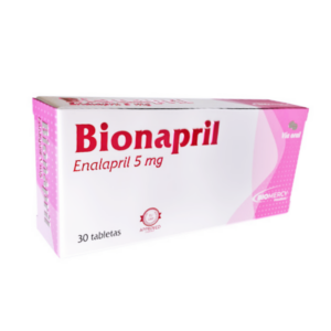 BIONAPRIL 5MG X 30 TAB (ENALAPRIL)(BIOMERCY)