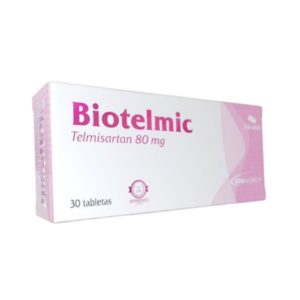 BIOTELMIC 80MG X 30 TAB (TELMISARTAN) (BIOMERCY)