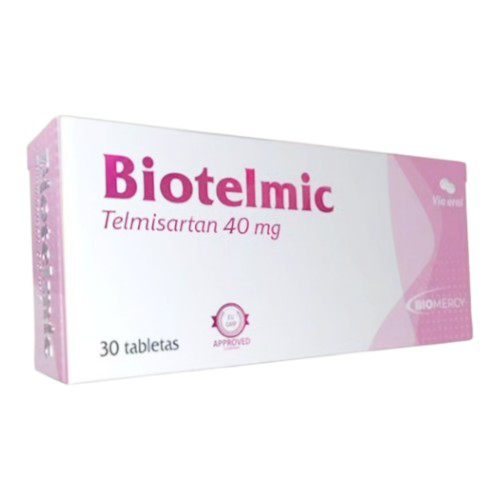 BIOTELMIC 40 MG X 30 TAB (TELMISARTAN)(BIOMERCY)