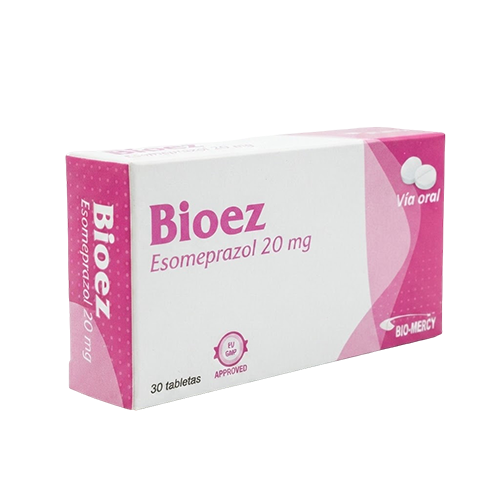 BIOEZ 20MG X 30 TAB (ESOMEPRAZOL)(BIOMERCY)