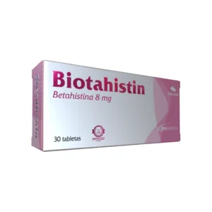 BIOTAHISTIN 8MG X 30 TAB (BETAHISTINA)(BIOMERCY)