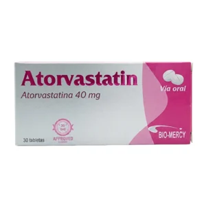 ATORVASTATIN 40MG X 30 TAB (ATORVASTATINA)(BIOMERCY)