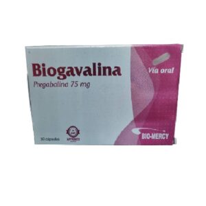 BIOGAVALINA 75MG X 30 CAPSULAS (PREGABALINA) (BIOMERCY)