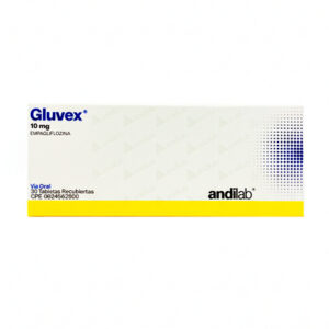 GLUVEX 10MG X 30 TAB (EMPAGLIFLOZINA)(ANDILAB)(TABLETAS)