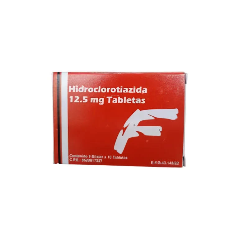 HIDROCLOROTIAZIDA 12.5MG X10TABS (FAHD)