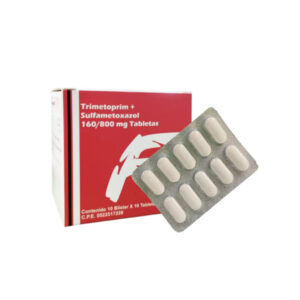 TRIMETOPRIM+SULFAMETOXAZOL 160/800 MG X 10 TAB (FAHD)