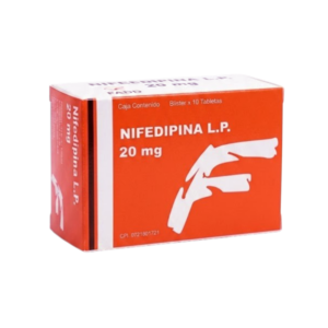 NIFEDIPINA L.P 20MG X 10 TAB – BLISTER (FAHD)