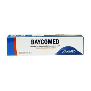 BAYCOMED (CLOTRIMAZOL1%+NEOMICI+DEXAMETAXONA) 20G ZAKIMED (CREMAS)