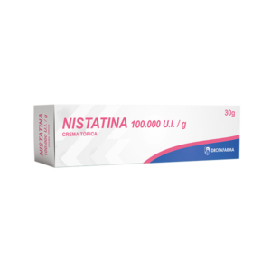 NISTATINA CREMA TOPICA 100000UI/G  30G. DROTAFARMA