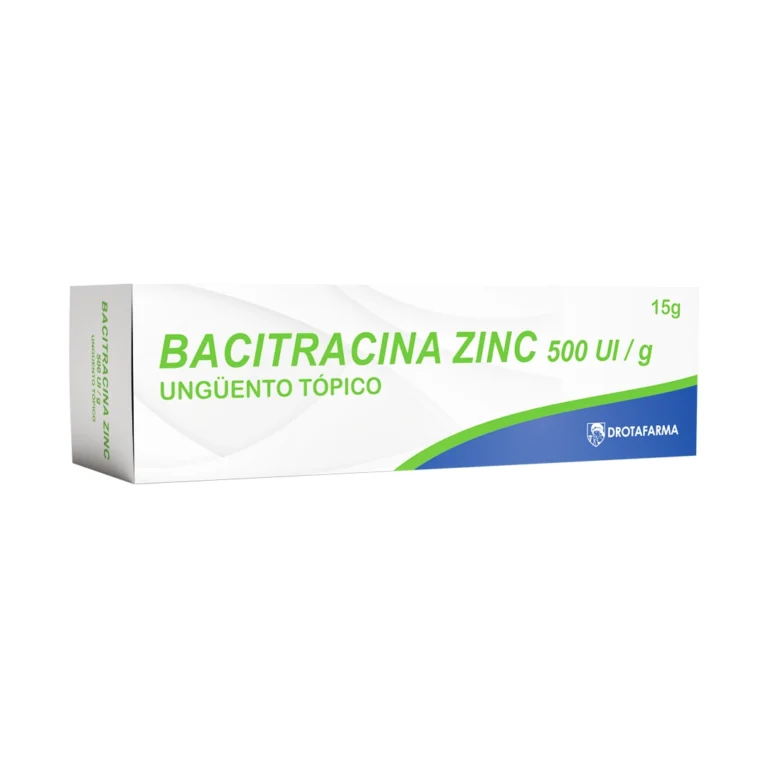 BACITRACINA ZINC 500UI/G 15G UNGUENTO TOPICO (DROTAFARMA)