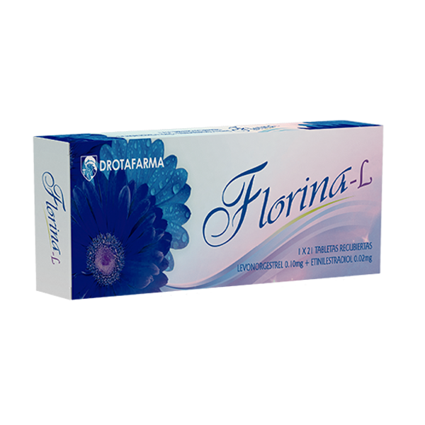 FLORINA-L 0.10MG-0.02MG X 21 TAB (LEVONORGESTREL/ETINILESTRADIOL) (DROTAFARMA)
