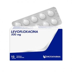 LEVOFLOXACINA 500MG X 10 TAB BLISTER (DROTAFARMA)
