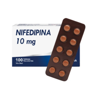 NIFEDIPINA 10 MG X 10 TAB (UNICURE/DROTAFARMA)