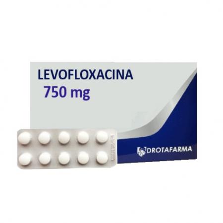 LEVOFLOXACINA 750MG X 10 TAB (DROTAFARMA)