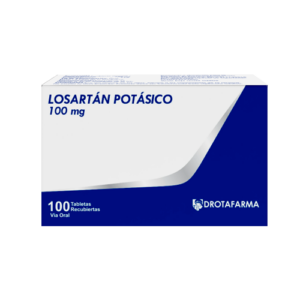 LOSARTAN POTASICO 100MG X 10 TAB (TABLETAS) (DROTAFARMA)