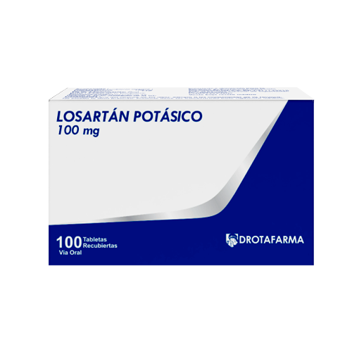 LOSARTAN POTASICO 100MG X 10 TAB (TABLETAS) (DROTAFARMA)