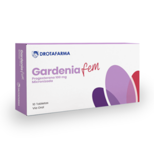 GARDENIA FEM 100MG X 10 TAB (PROGESTERONA MICRONIZADA) (DROTAFARMA)