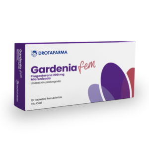 GARDENIA FEM 200MG L.P X 10 TAB (PROGESTERONA MICRONIZADA) DROTAFARMA