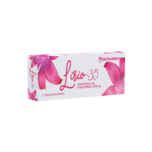 LIRIO-35  2MG/0,035MG X 21 TAB (CIPROTERONA/ETINILESTRADIOL)(TABLETA)(DROTAFARMA