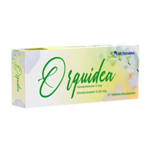 ORQUIDEA 3-0/ 03MG X 21TAB (DROSPIRENONA-ETINILESTRADIOL)(DROTAFARMA)
