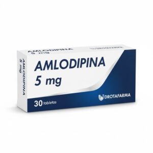 AMLODIPINA 5 MG X 30 TAB (DROTAFARMA)