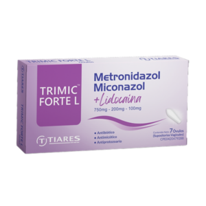 TRIMIC FORTE L OVULOS X 7 (METRONIDAZOL/MICONAZOL/LIDOCAINA) (TIARES)