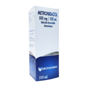 METRONIDAZOL 500MG/100ML AMP (AMPOLLAS) (DROTAFARMA)
