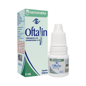 OFTALIN (TOBRAMICINA+DEXAMETASONA) X 5ML SOL OFT(DROTAFARMA)
