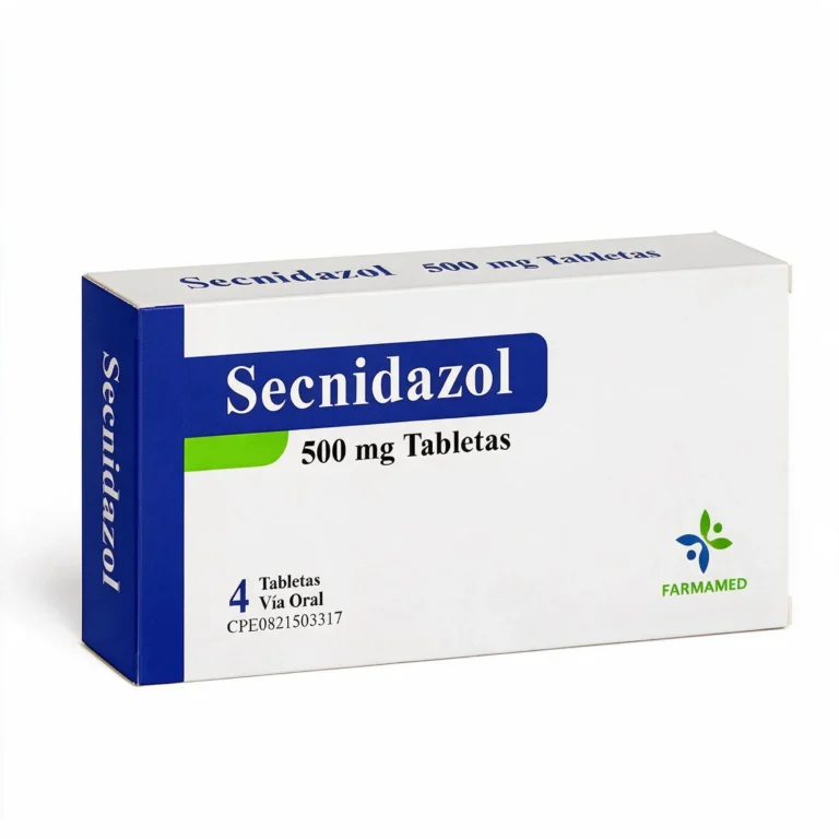 SECNIDAZOL 500MG X4TAB (FARMAMED)(tabletas)