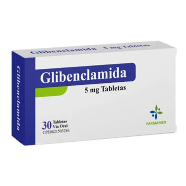GLIBENCLAMIDA 5MG X 30 TAB (FARMAMED)