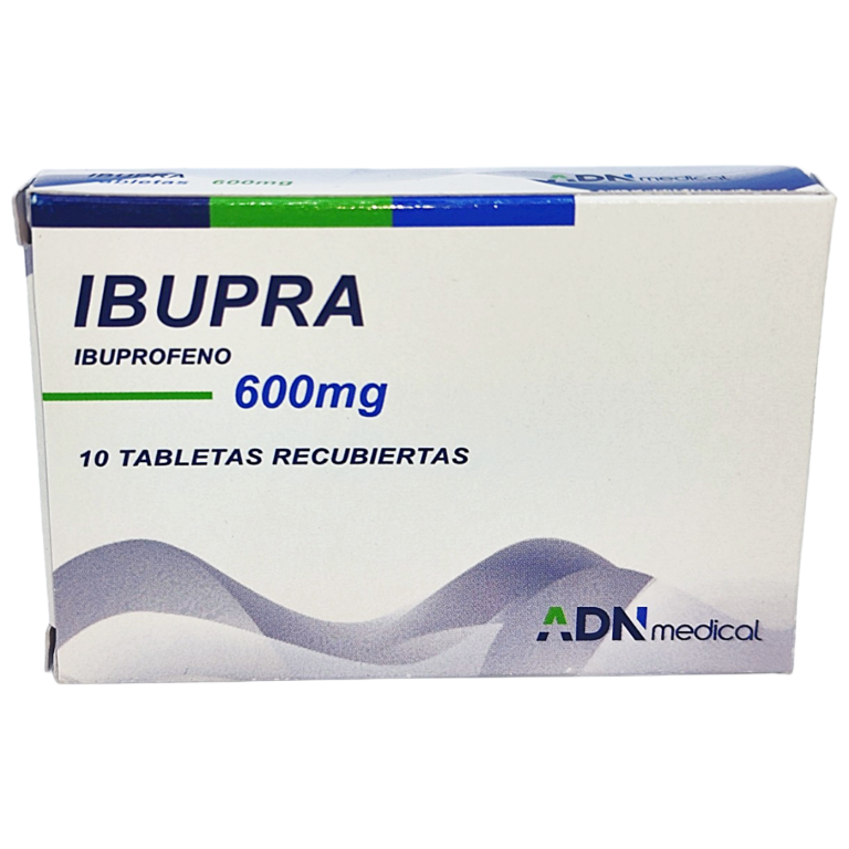 IBUPRA 600MG X 10 TAB (IBUPROFENO) (ADN MEDICAL)