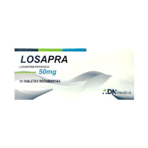# LOSAPRA 50MG X 10 TAB (LOSARTAN POTASICO) (ADN MEDICAL)