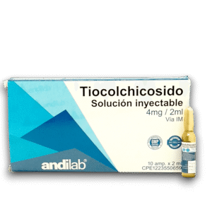 TIOCOLCHICOSIDO (TIOFERCOL) 4MG/2ML (I.M) X 1 AMP (ANDILAB)