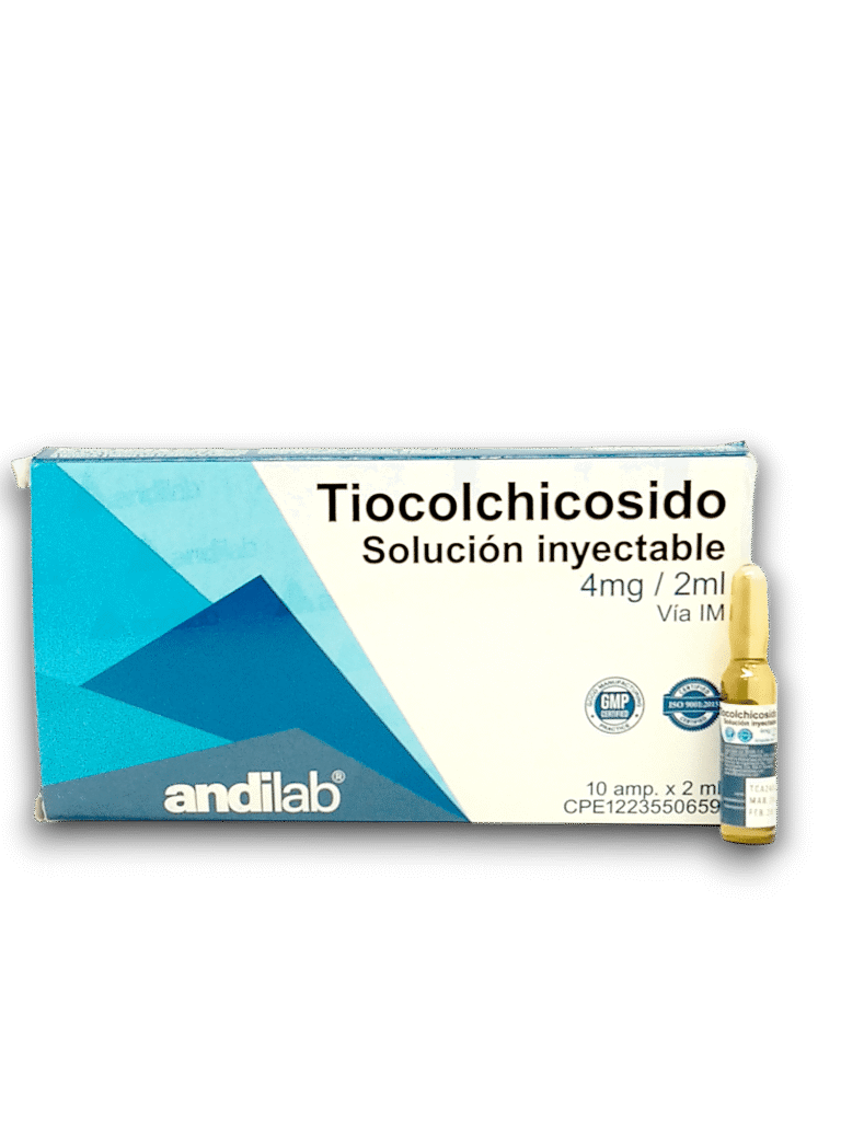 TIOCOLCHICOSIDO (TIOFERCOL) 4MG/2ML (I.M) X 1 AMP (ANDILAB)