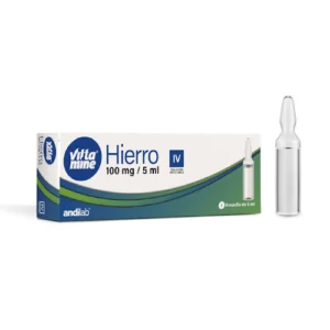 HIERRO SACAROSA 100 MG / 5 ML X 1 AMP (ANDILAB)