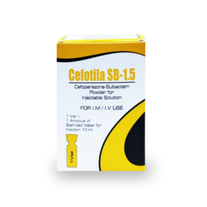CEFOTILA SB 15 / 10 ML X 1 AMP (CEFOPERAZONA SULBACTAM)(ANTILA)